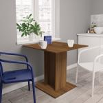 Tables de salle à manger VidaXL marron minimalistes 