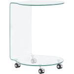 Tables basses en verre VidaXL en verre minimalistes 