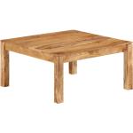 Tables basses carrées VidaXL marron en bois rétro 