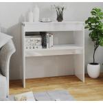 Tables console VidaXL blanches 
