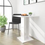 Tables de salle à manger design VidaXL blanches 
