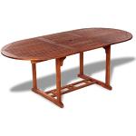 Tables de salle à manger design VidaXL en bois extensibles 