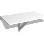 vidaXL Table murale rabattable 100 x 60 cm Blanc