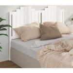 Têtes de lit design VidaXL blanches en bois massif rustiques 