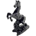 Statuettes en résine à motif chevaux 