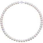 Colliers de mariage Viki Lynn blancs à perles fantaisie classiques pour femme 