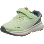 Chaussures de sport Viking vert clair lavable en machine Pointure 33 look fashion pour enfant 