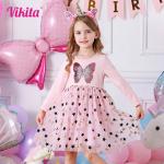 Déguisements à paillettes de princesses pour fille en promo de la boutique en ligne Aliexpress.com 