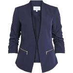 Blazers Vila bleu marine en polyester à manches trois-quart Taille XS look fashion pour femme 