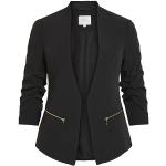 Blazers Vila noirs en polyester à manches trois-quart Taille XL look fashion pour femme 