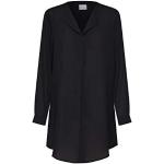 Robes Vila noires en polyester Taille XL look casual pour femme en promo 