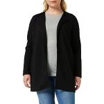 VILA Clothes Vinaja New Long Jacket-Noos, Veston Femme, Noir (Black Black), 36 (Taille Fabricant: Small)