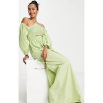 Robes longues Vila vert clair longues Taille XS classiques pour femme en promo 