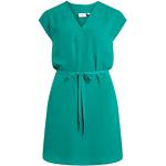 Robes courtes Vila vertes en polyester minis à manches courtes Taille XS look casual pour femme 