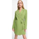Robes ceinturées Vila vert olive Taille M classiques pour femme en promo 