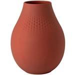 Vases design Villeroy & Boch Manufacture Collier marron en porcelaine de 20 cm 