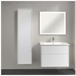 Armoires de salle de bain Villeroy & Boch blanches en verre modernes 