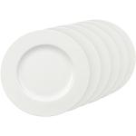Assiettes plates Villeroy & Boch Royal blanches en porcelaine diamètre 27 cm 