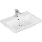 Vasques rectangulaires Villeroy & Boch Subway 3.0 blanches finition mate modernes 