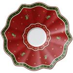 Sous-tasses Villeroy & Boch Toy's Delight rouges en porcelaine empilables 