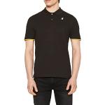 Polos K-Way noirs Taille L look fashion pour homme 