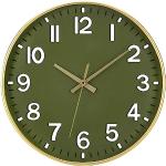 Horloges silencieuses vert olive Jake et les pirates Tic-Tac modernes en promo 
