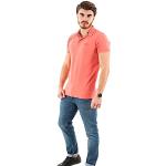 Chemises Superdry roses Taille L look business pour homme 