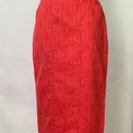 Jupes crayon rouges à motif USA midi Taille XS look vintage pour femme 