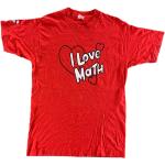 T-shirts I love Taille L plus size look vintage 