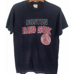 Vintage Années 80 90 Boston Red Sox Baseball Mlb T Shirt Grande Taille
