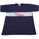 T-shirts bleu marine à motif New York NY Yankees look vintage pour homme 
