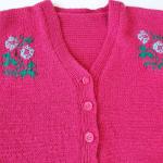 Cardigans roses Taille XL look vintage pour femme 