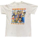 T-shirts blancs Dragon Ball Son Goku Taille M look vintage 