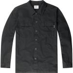 Chemises vintage noires en coton Taille XXL look fashion pour homme en promo 
