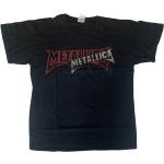 Vintage Metallica Grungy Délavé Métal Bande T-Shirt Taille Moyenne