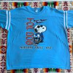 T-shirts basiques à motif USA Snoopy look vintage pour homme 