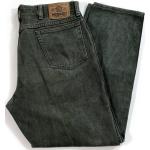 Jeans verts à motif USA look vintage pour homme 