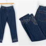 Jeans taille haute délavés Taille XS look vintage 