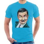 VINTRO Mr Bean Rowan Atkinson T-Shirt Homme Portra