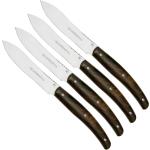 Viper Costata VT7502-04ZI, set de 4 couteaux à steak, bois de ziricote