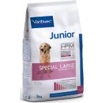 12kg Virbac Veterinary HPM Junior Special Large - Croquettes pour chien