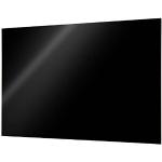 VISCOM® Tableau magnétique en verre à la surface inscriptible – Tableau noir sans cadre au design moderne – Tableau mural avec aimants néodyme, feutre & effaceur inclus – 60 x 90 cm, noir