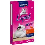 Vitakraft Cat Liquid-Snack au canard 6x15g