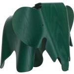 Fauteuils Vitra Eames vert foncé à motif éléphants enfant 