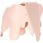 Fauteuils Vitra Eames rose pastel à motif éléphants enfant 
