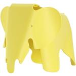 Fauteuils Vitra Eames jaunes à motif éléphants enfant 