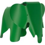 Fauteuils Vitra Eames verts à motif éléphants enfant 