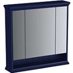 Miroirs de salle de bain Vitra bleues acier laqués en acier lumineux 