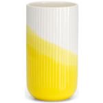 Vases Vitra jaunes de 25 cm 