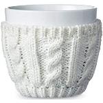 Tasses design blanches en porcelaine scandinaves 